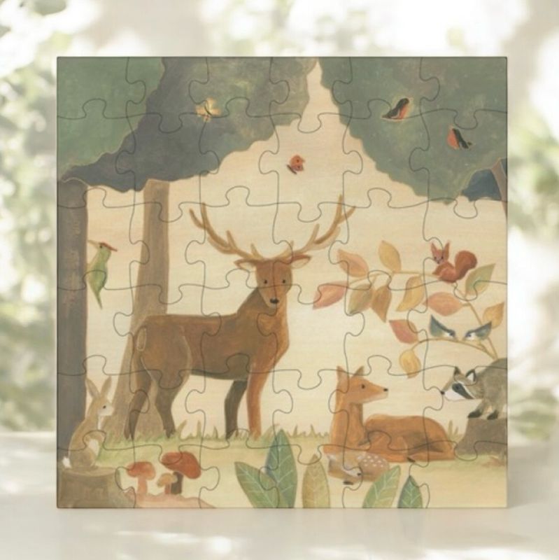 PUZZLE 36 PIÈCES LES ANIMAUX DE LA FORÊT