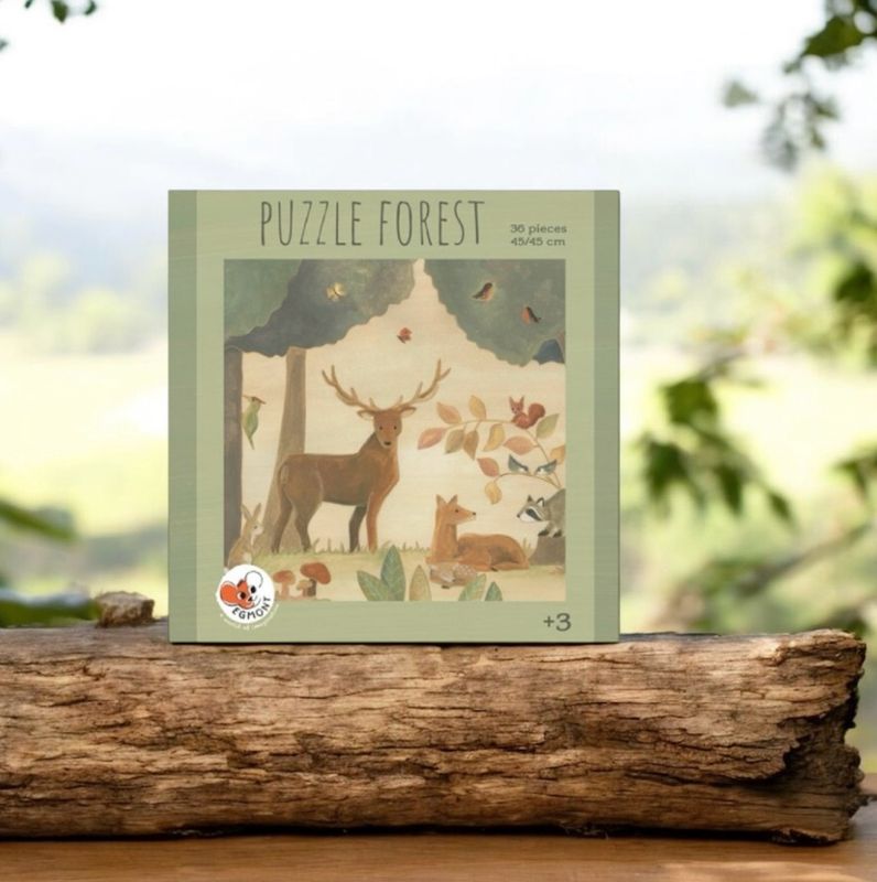PUZZLE 36 PIÈCES LES ANIMAUX DE LA FORÊT