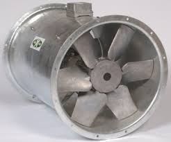 56JM/​20/​4/​6/​28/​1PH LONG CASED AXIAL FLOW EXTRACT FAN BY FLAKT WOODS