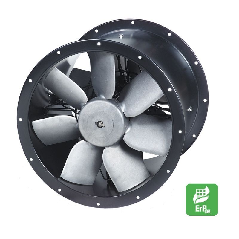 Contra Rotating Inline Axial Fan 3 PH IP65 TCBTX2/4-450