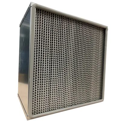 Deep Pleat HEPA Filter Grade E10, E11, E12, H14 to EN1822