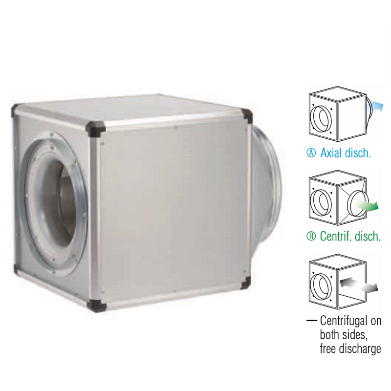 GBD EC 450 – EC Centrifugal Fan – 3 Phase – Helios