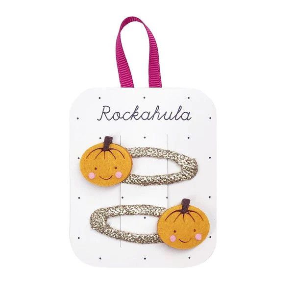 Rockahula Little Pumpkin Clips, Color: Pumpkin, Size: o/s