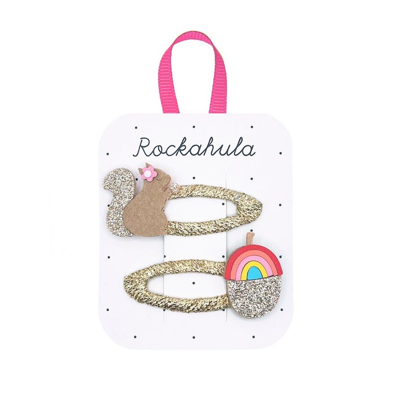 Rockahula Squirrel Rainbow Clips