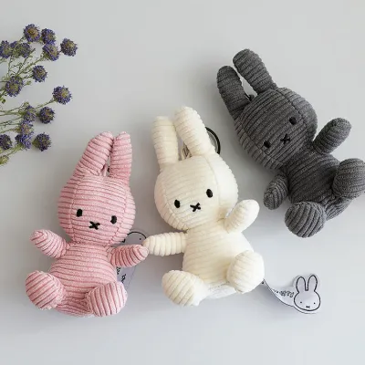Miffy NIJNTJE Keychain Corduroy