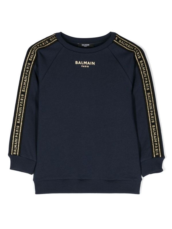 Balmain Teens Logo Sweatshirt