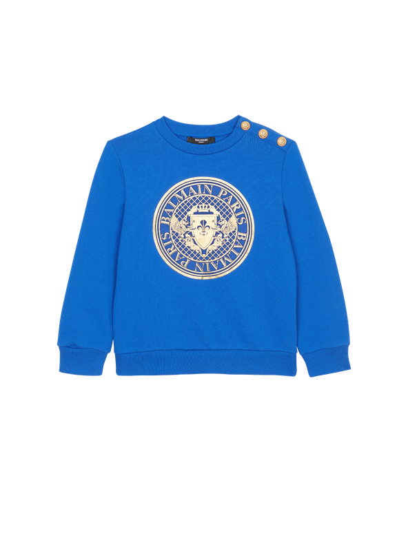 Balmain Medallion Logo Teens Sweatshirt