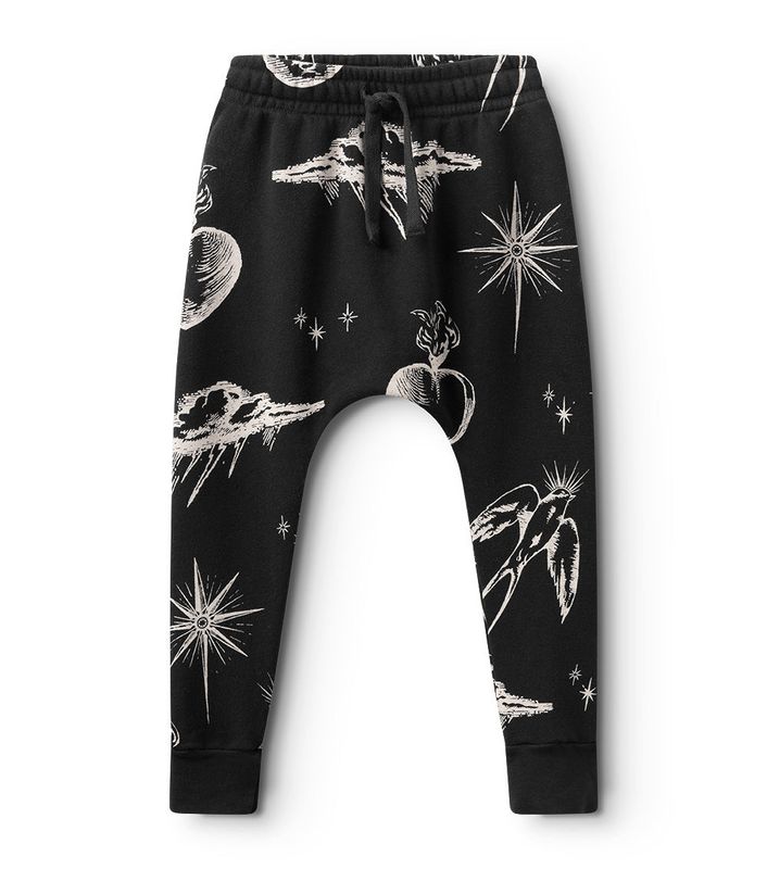 ALL INKED FRENCH TERRY BAGGY PANTS