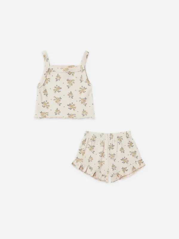 Quincy Mae Evie Tank and Shotie Set