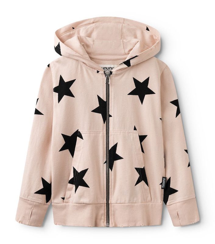 NUNUNU Star Light Zip Hoodie 
