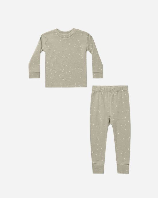 Rylee + Cru Organic Pajama Set 