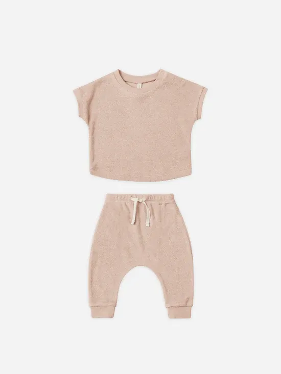 QM Terry Tee + Pant Set