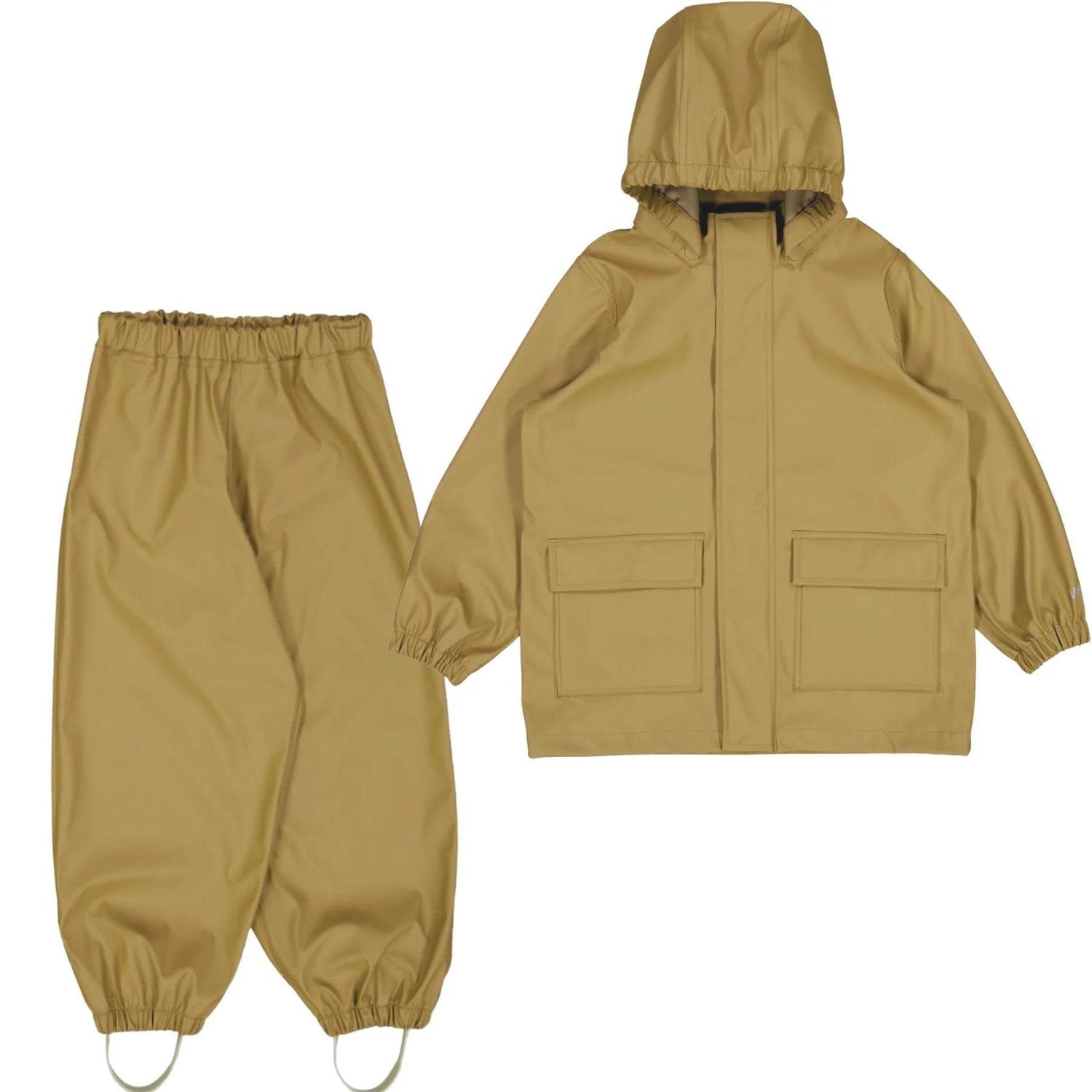 Wheat Ola Rainwear, Color: Cargo, Size: 4y