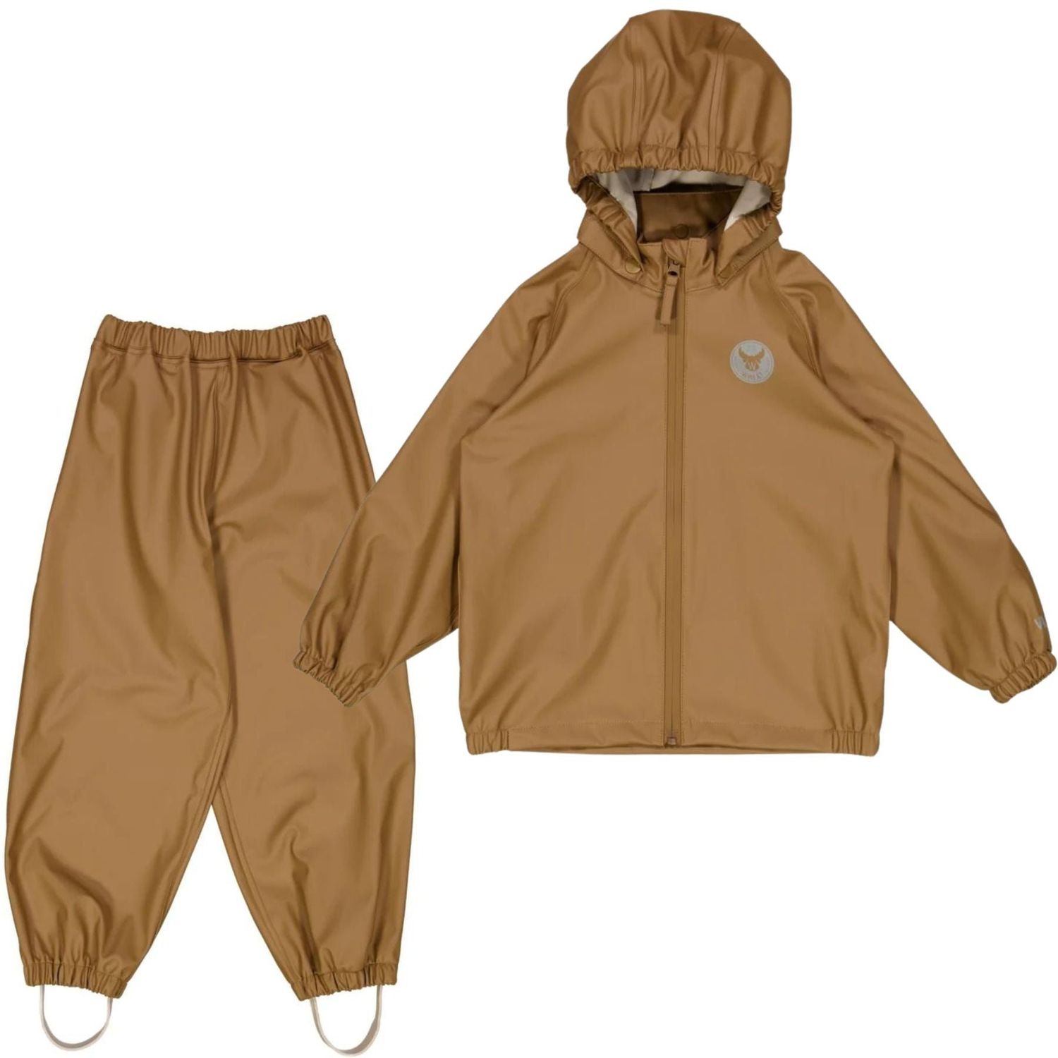 Wheat Rainwear Charlie Hazel, Color: Hazel, Size: 6y