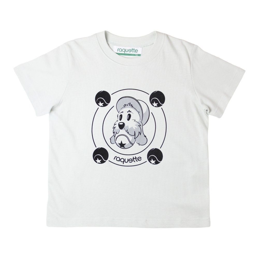 Raquette Baseline Tennisdog Tee, Color: SPA Blue, Size: 5/6