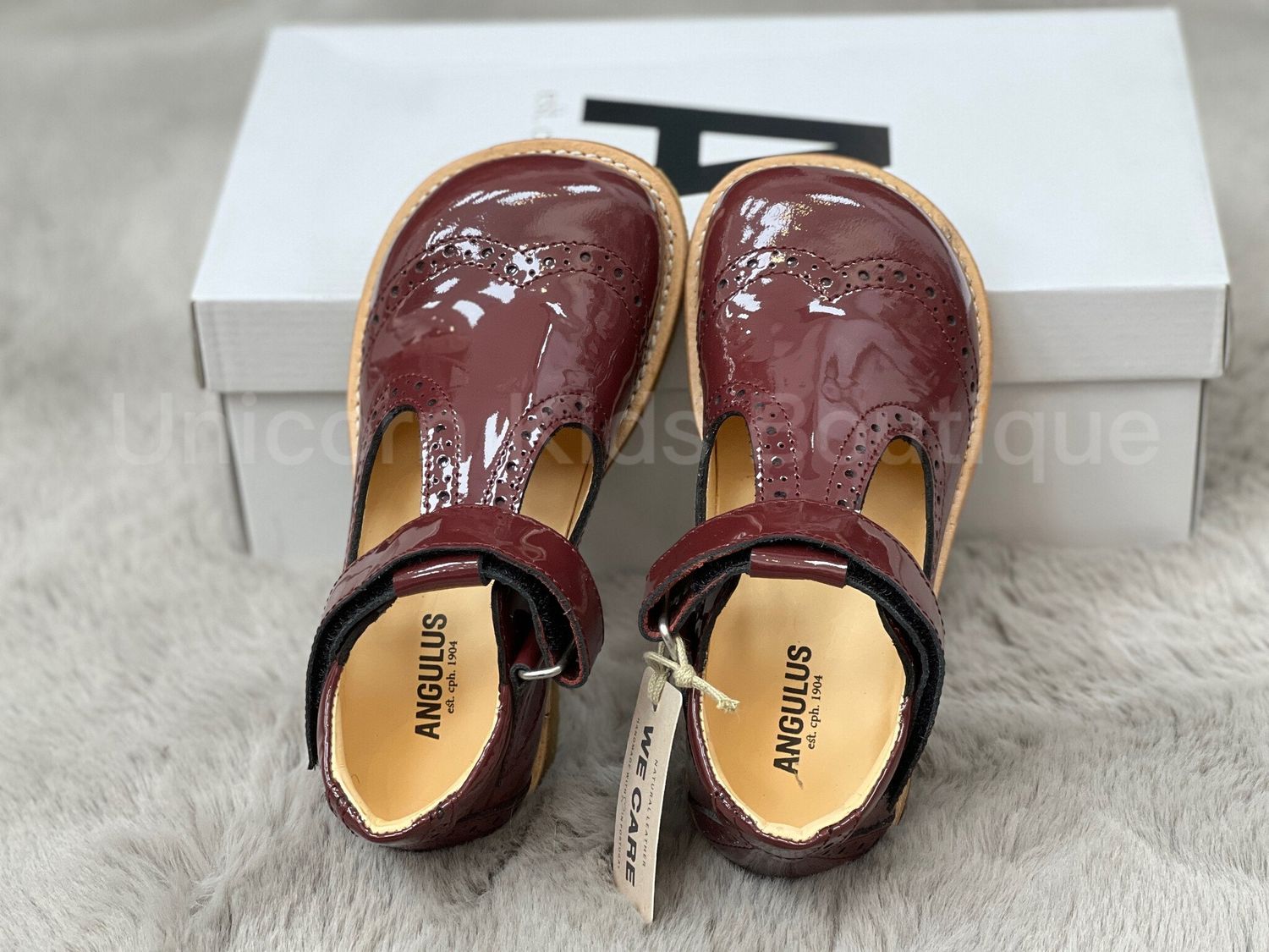 ANGULUS shoes, Color: Plum, Size: 28