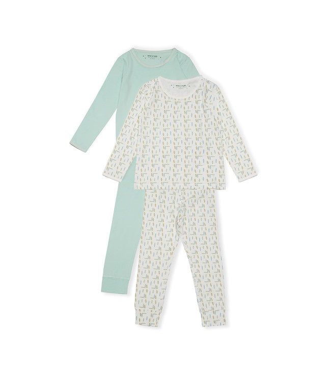 MINI A TURE YOUNG SET 2 PACK, Color: ORGANIC COTTON, Size: 4Y