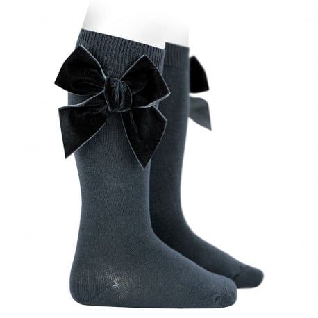 Condor cotton knee socks, Color: Carbon, Size: 4Y