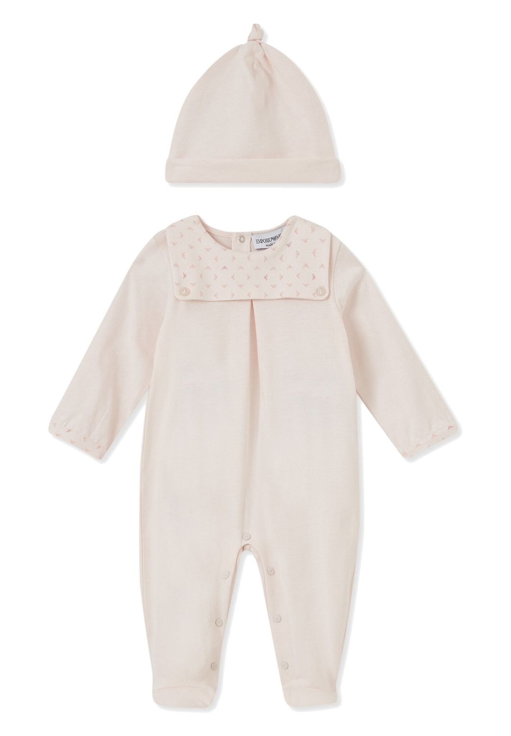 Emporio Armani Newborn Hat Giftbox Set, Color: Pink, Size: 6M