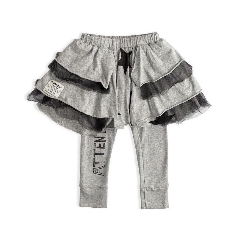 NUNUNU LEGGING SHIRT , Color: GREY, Size: 3/4