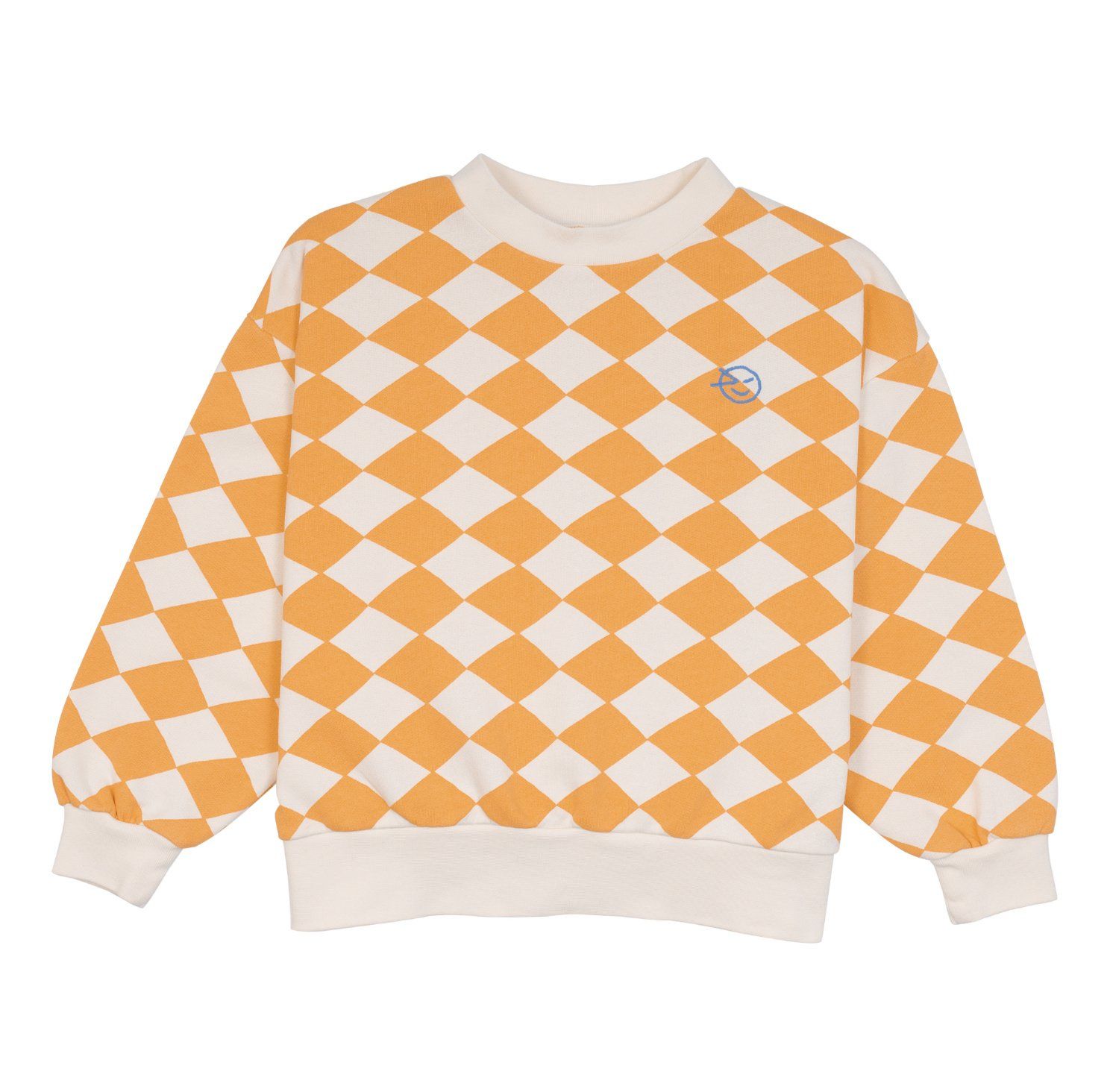 Wynken Diamond Sweat, Color: Egg Yellow, Size: 4Y