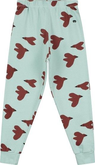 Beau Loves Fleece Pants, Color: Ether Birds, Size: 4-5y