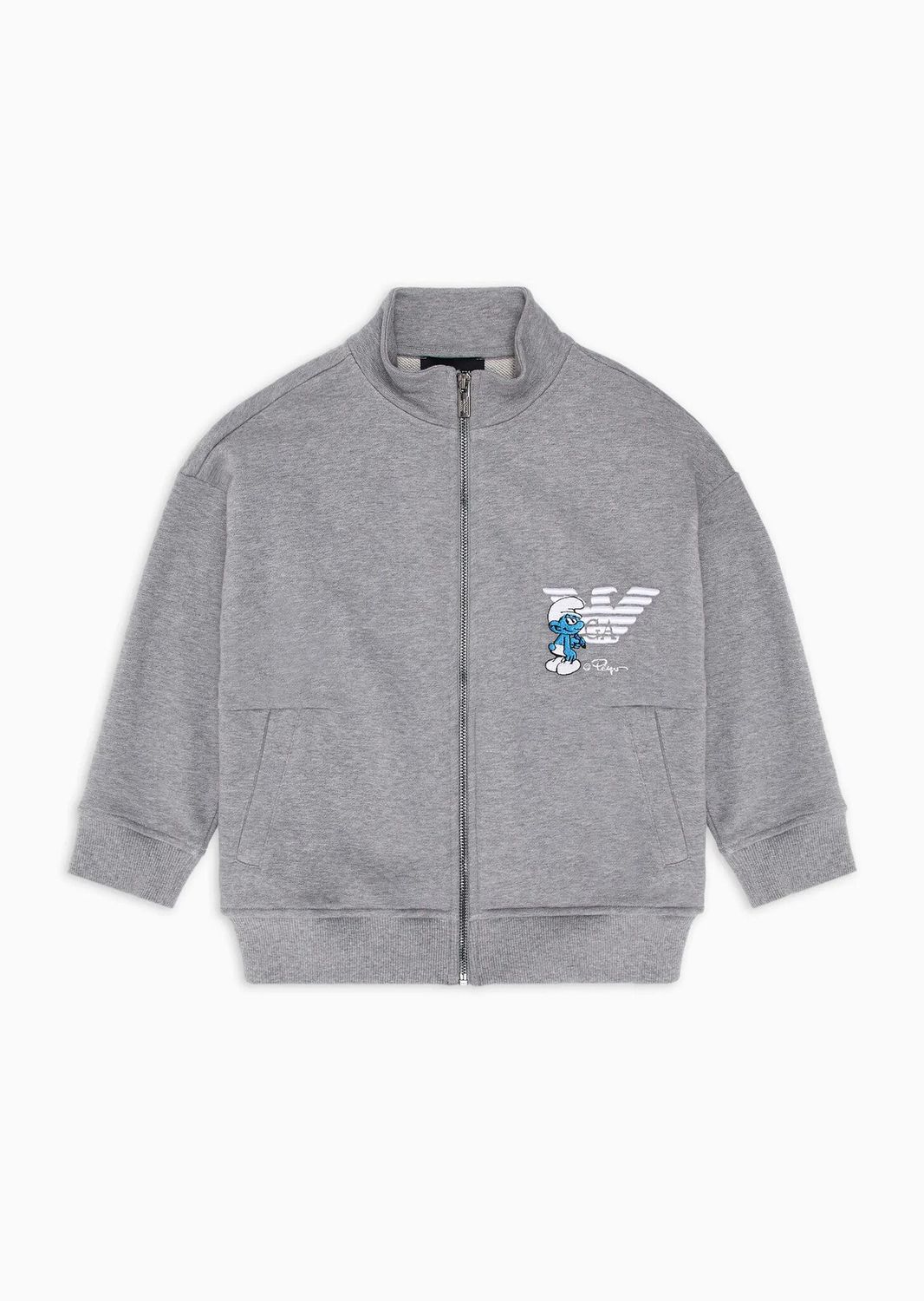 Emporio Armani Smurf Capsule Jacket, Color: Grey, Size: 6A