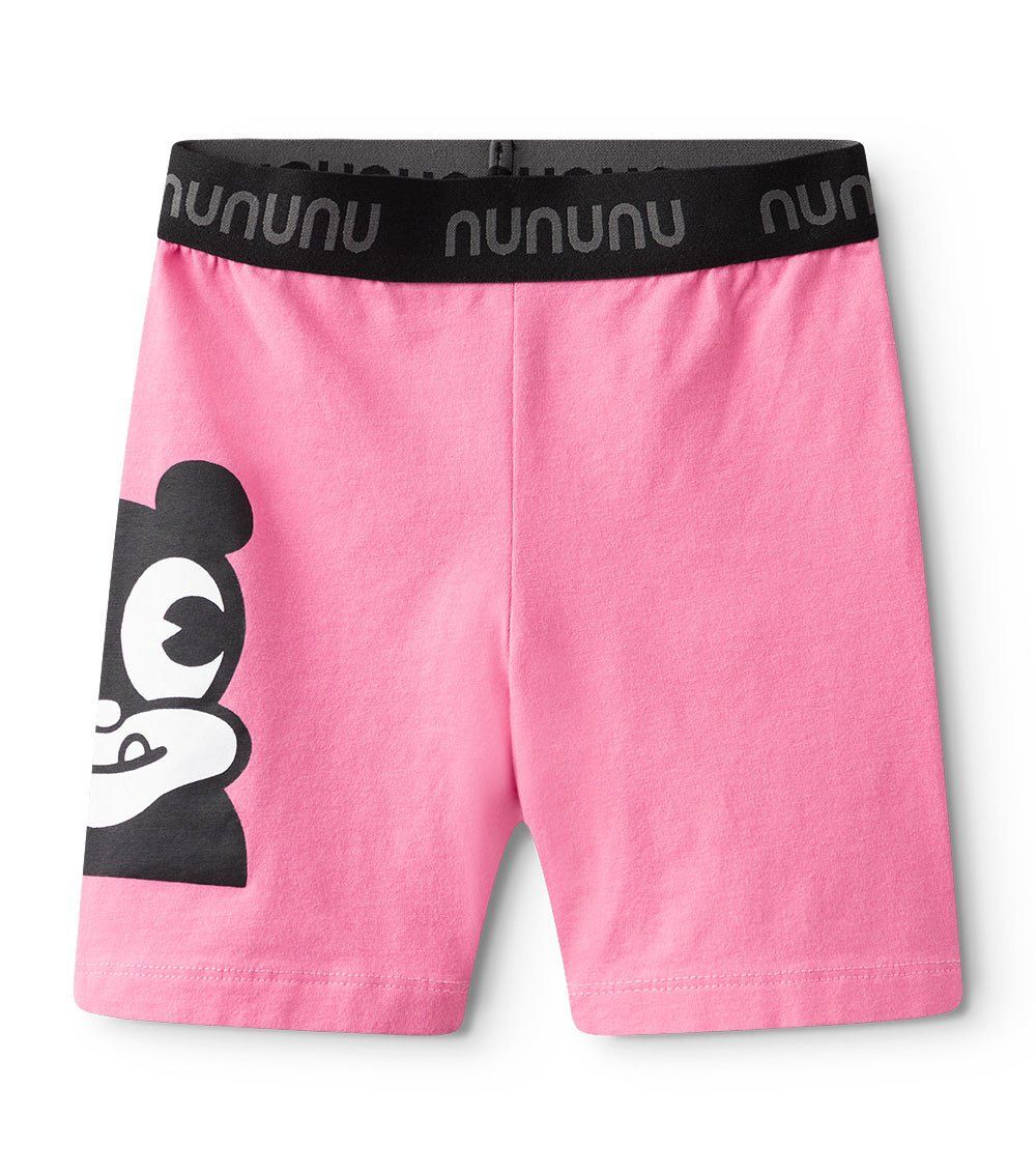 Nununu Curious Much Bike Shorts, Color: Pink, Size: 6-7Y