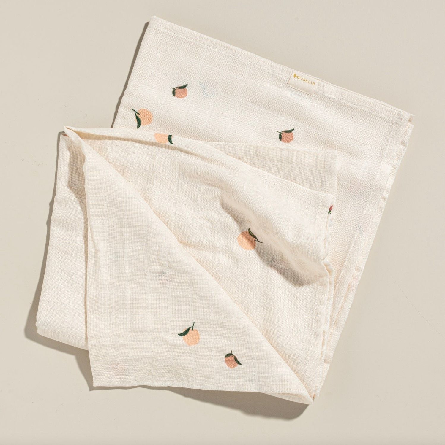 SWADDLE , Color: PEACH, Size: 120*120