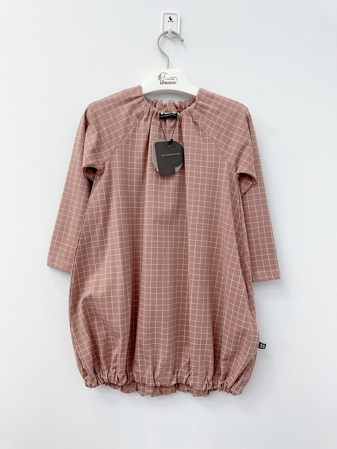PAPU DRESS, Color: MISTY ROSE, Size: 98-104