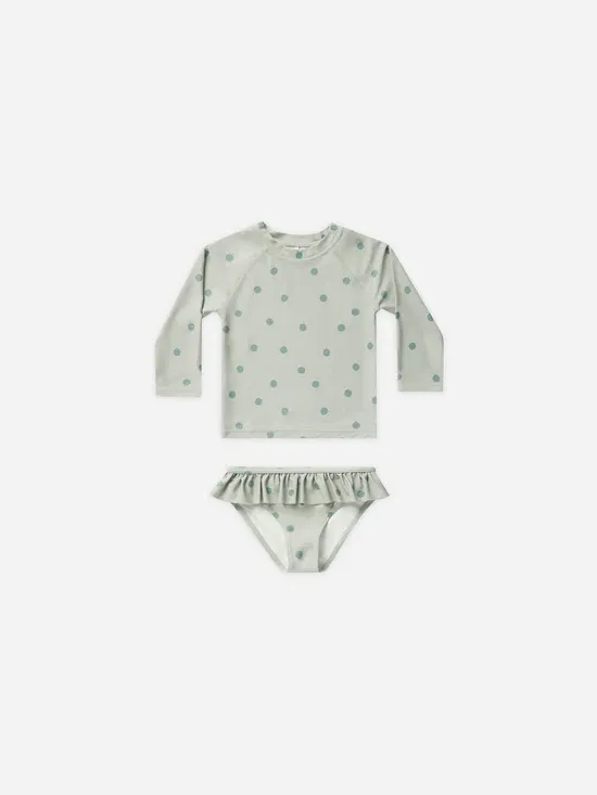 Rylee &amp; Crue Swim Girl Set, Color: Polka Dot, Size: 4/5