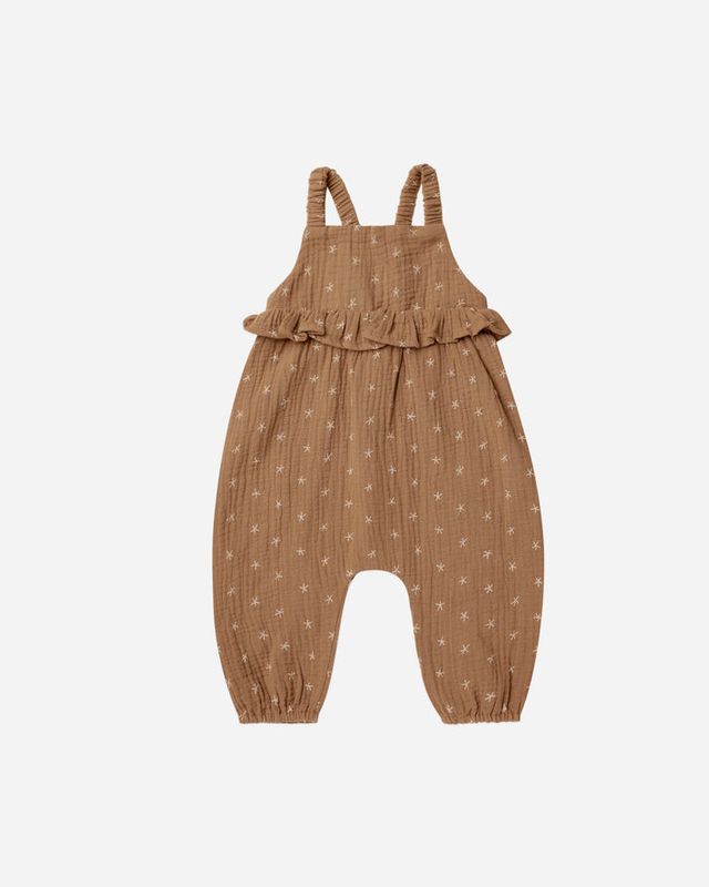 Rylee+Cru Kinsley Jumpsuit, Color: Camel, Size: 6-12m