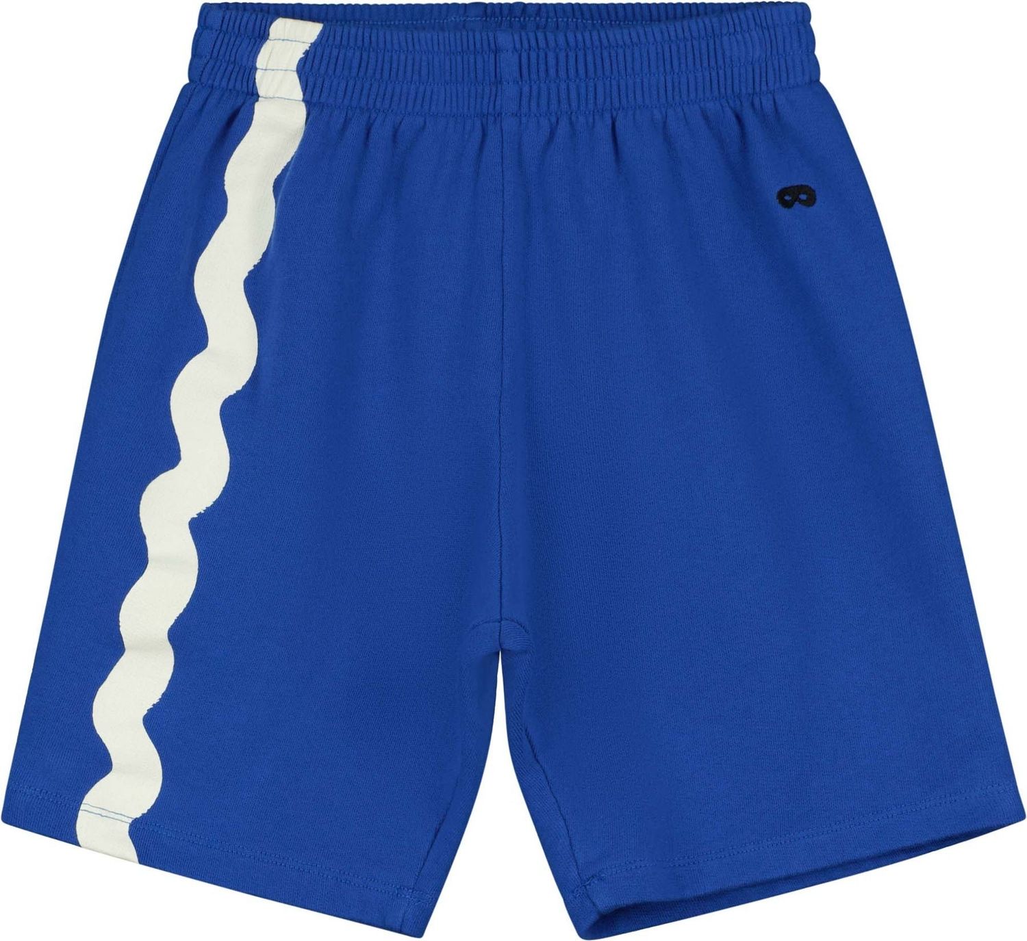 BEAU LOVES BLUE SMILE SHORTS, Color: BLUE, Size: 4-5