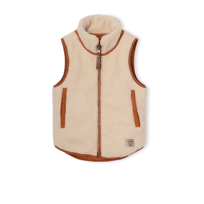 MAT Cecil Thermo Vest, Color: Adobe, Size: 4Y
