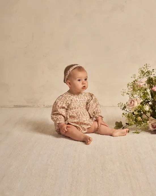 Noralee Romper , Color: Wildflowers, Size: 6M