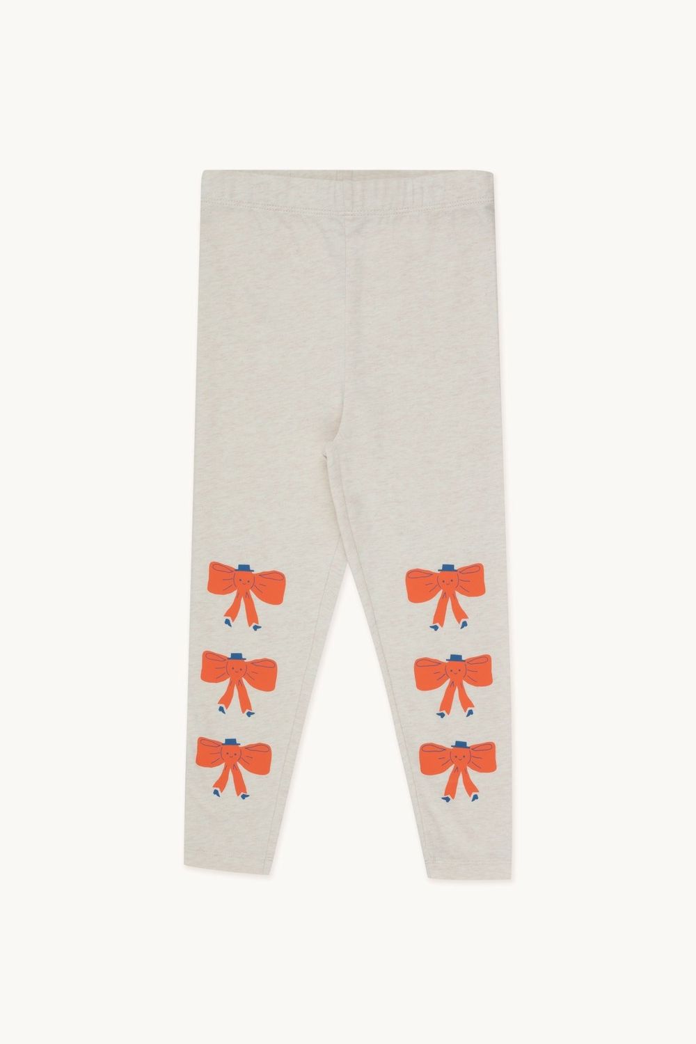 Tiny Bow Pant, Color: light cream, Size: 4Y