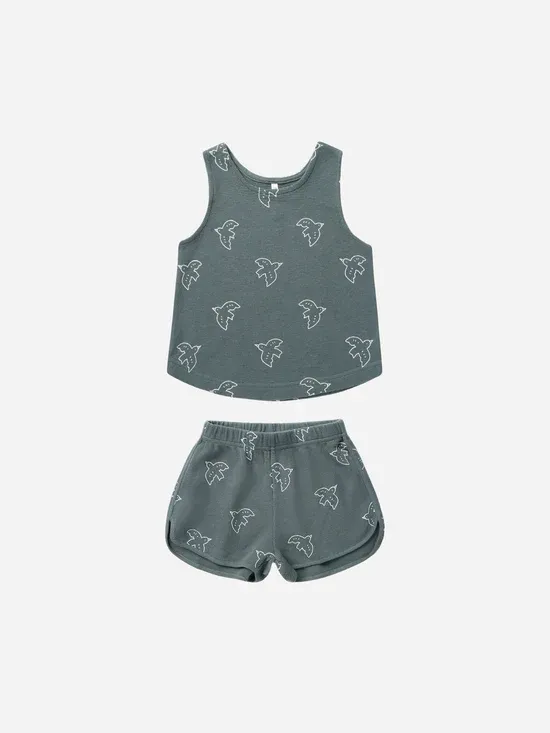 RYLEE &amp; CRU KAYCEE SET, Color: BIRDS, Size: 4/5