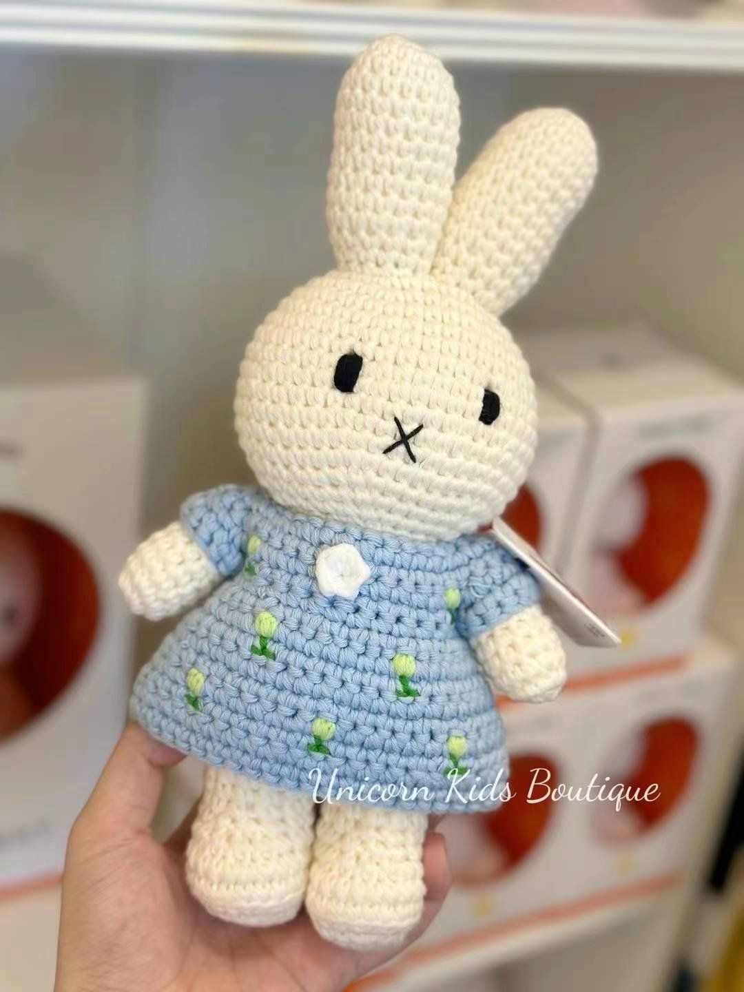 Miffy Tulip Dress, Color: Blue, Size: 25CM