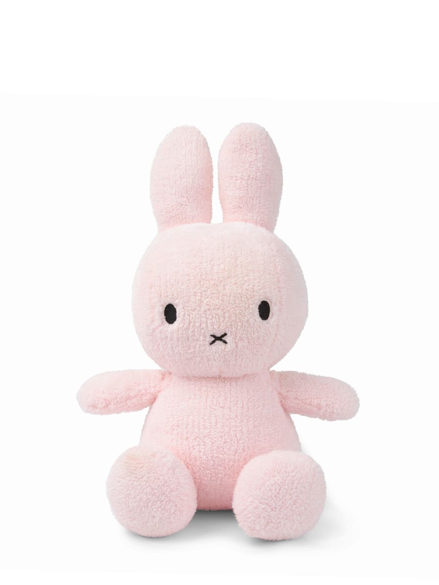 Miffy Sitting Terry 33CM, Color: Light Pink, Size: 33CM