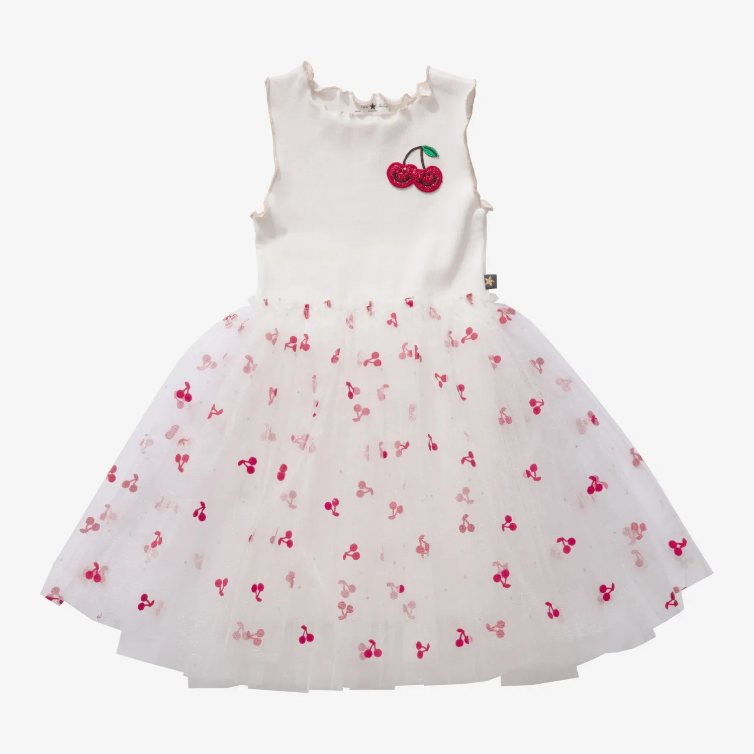 Petite Hailey Eva Tutu Dress, Color: Cherry Red, Size: 5