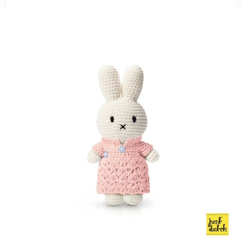 Miffy Qipao Dress Limited Edition, Color: Pink, Size: 25CM