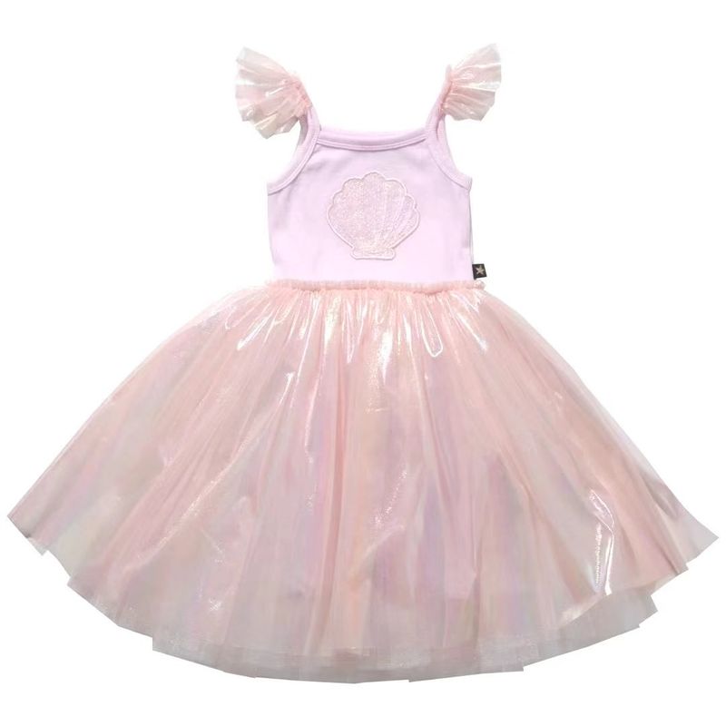 Petite Hailey Shell Tutu Dress