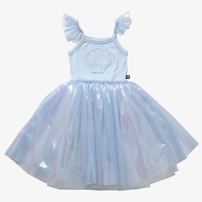 Petite Hailey Shell Tutu Dress