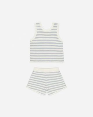 Rylee Cru Crochet Tank Set