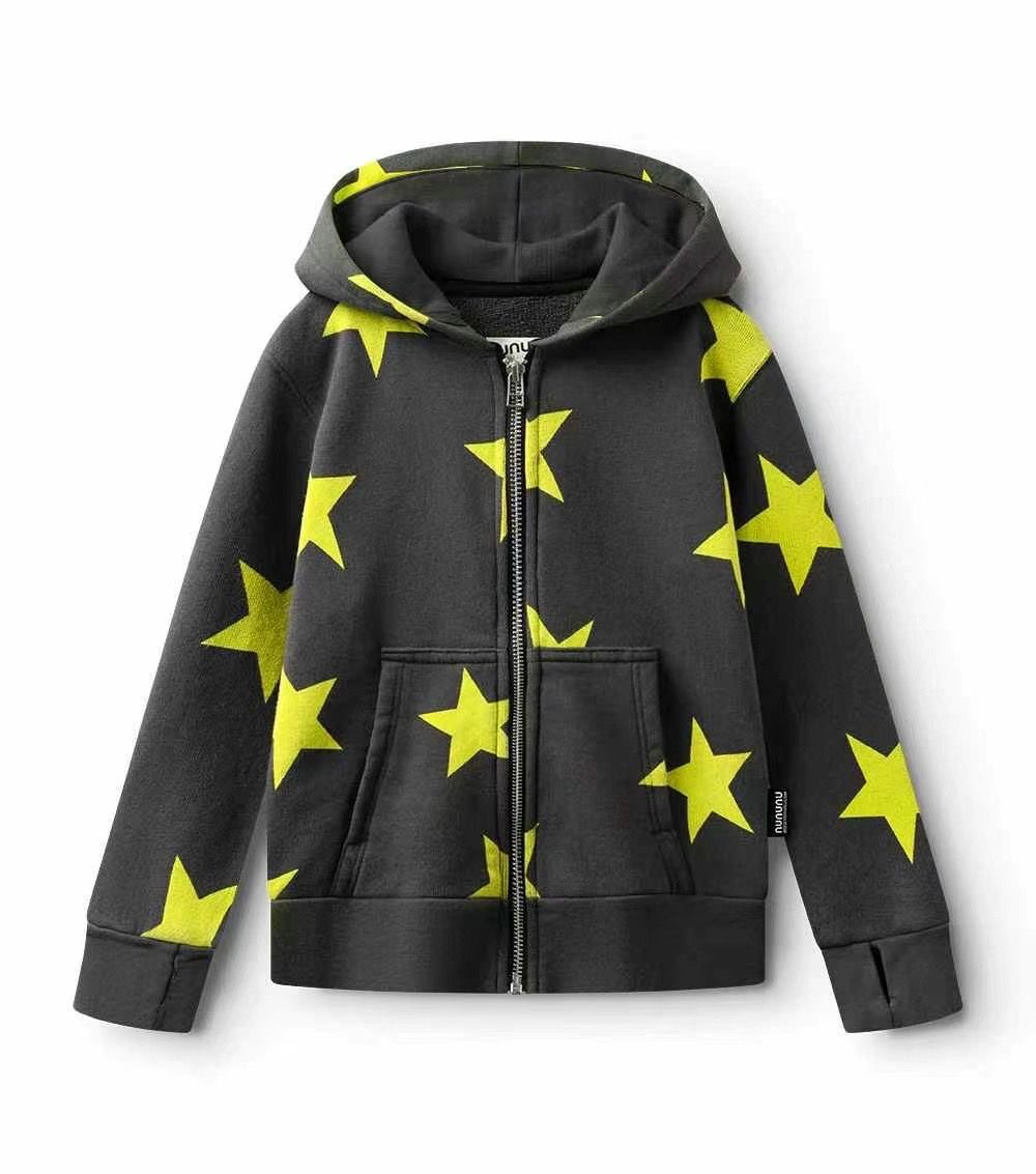 Nununu Star Zip Hoddie