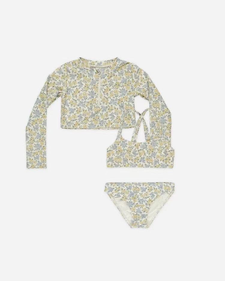 Rylee + Cru Crop Rashguard Set