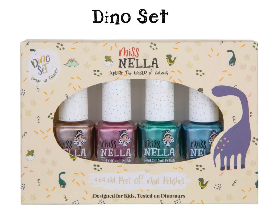 Miss Nella Pack of 4 Nail Polishes