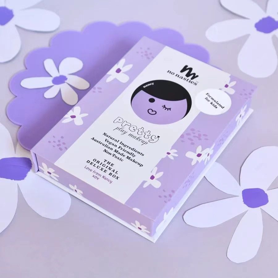No Nasties Nancy Purple Pressed Powder Deluxe Box