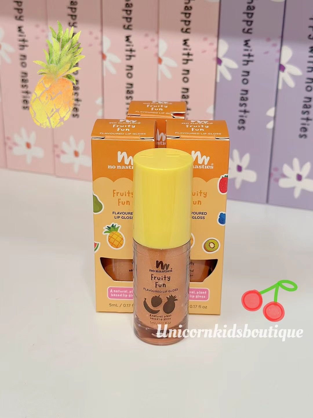 No Nasties Natural Kids Lip Gloss