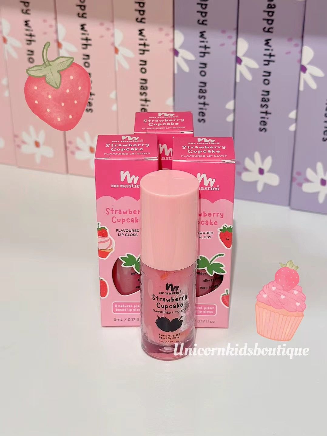 No Nasties Natural Kids Lip Gloss